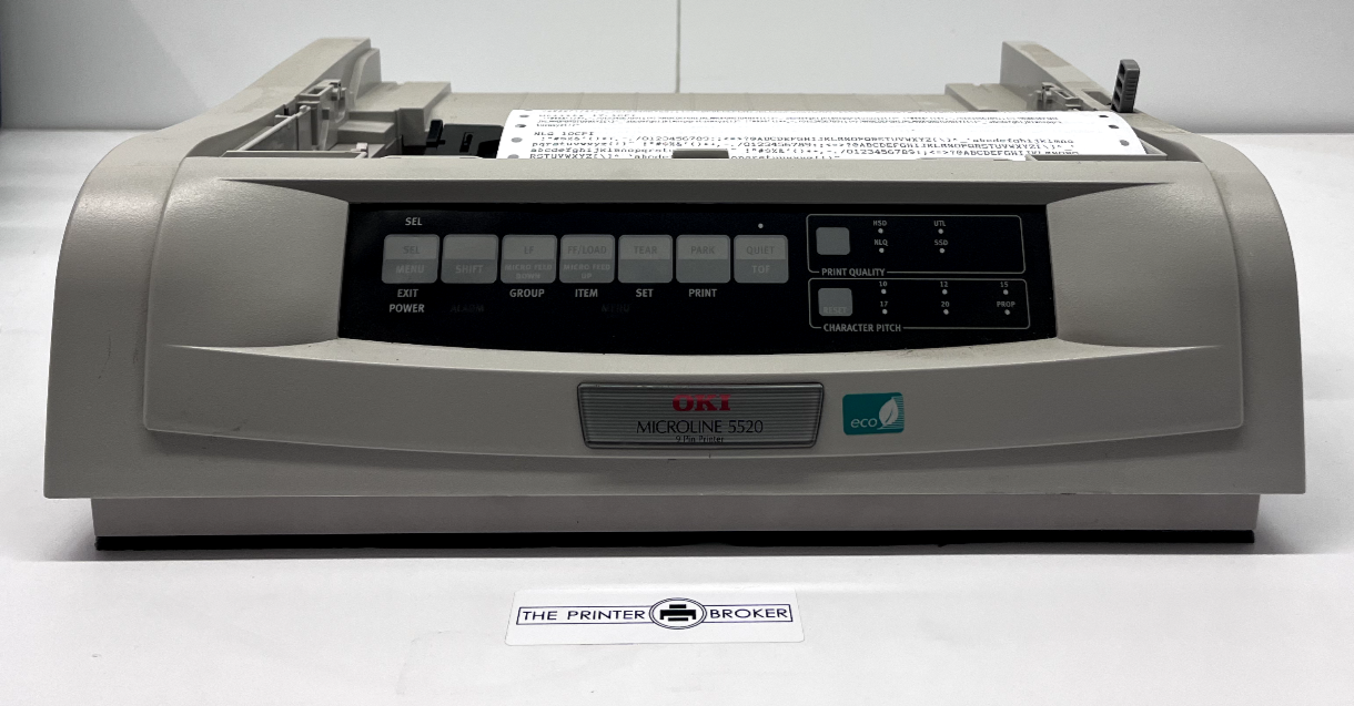 OKI Microline ML-5520 Eco A4 Mono Dot Matrix 9 Pin Printer D22900B