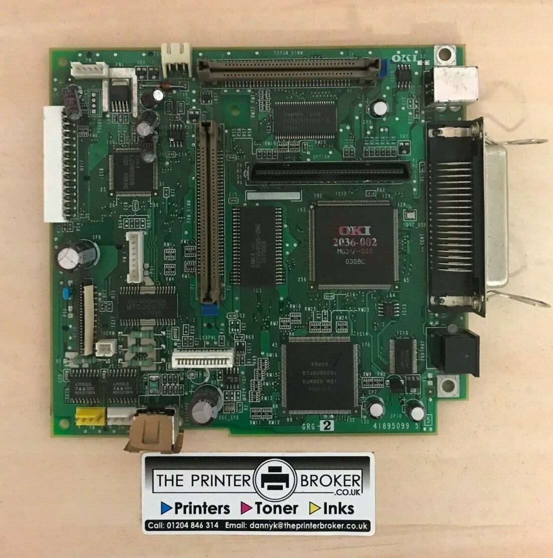 Oki B4100 GRG5 GRG2 Logic Board 41895099