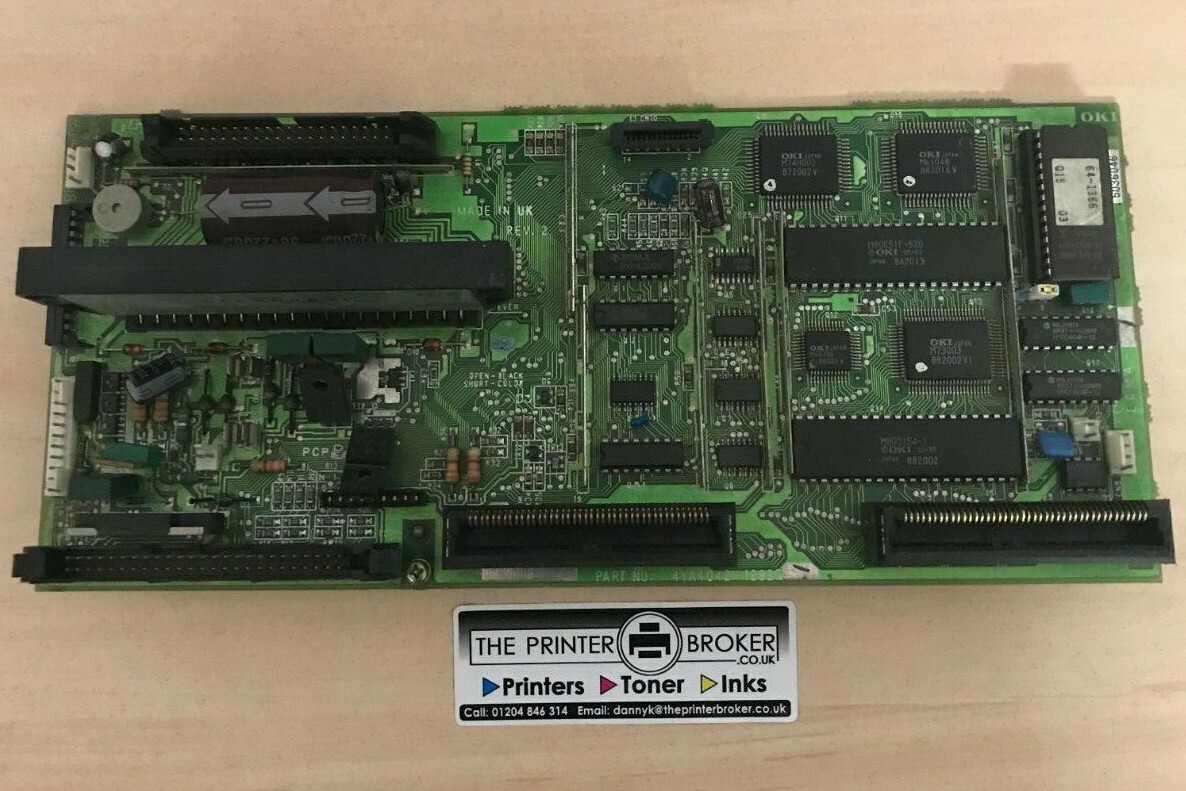 Oki ML393 LQMA Logic Board 4YA40421292G 55035101