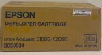 Yellow Genuine Epson Developer Cartridge S050034