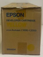 Yellow Genuine Epson Developer Cartridge S050034 - Image 5