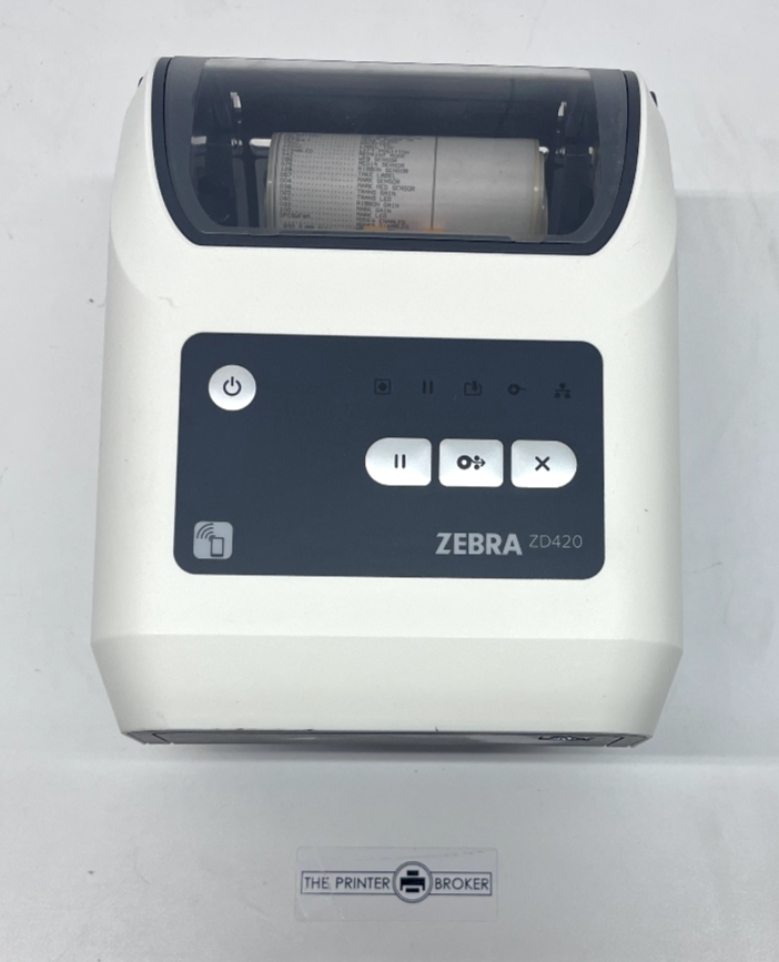 Zebra ZD420 Thermal Label Printer with Network USB Port ZD42H42-T0EE00EZ