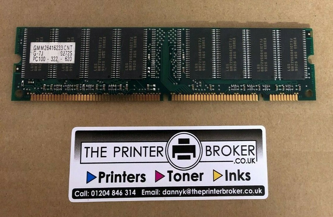 128MB Memory RAM PC100-322-620 GMM26416233CNTG-7J