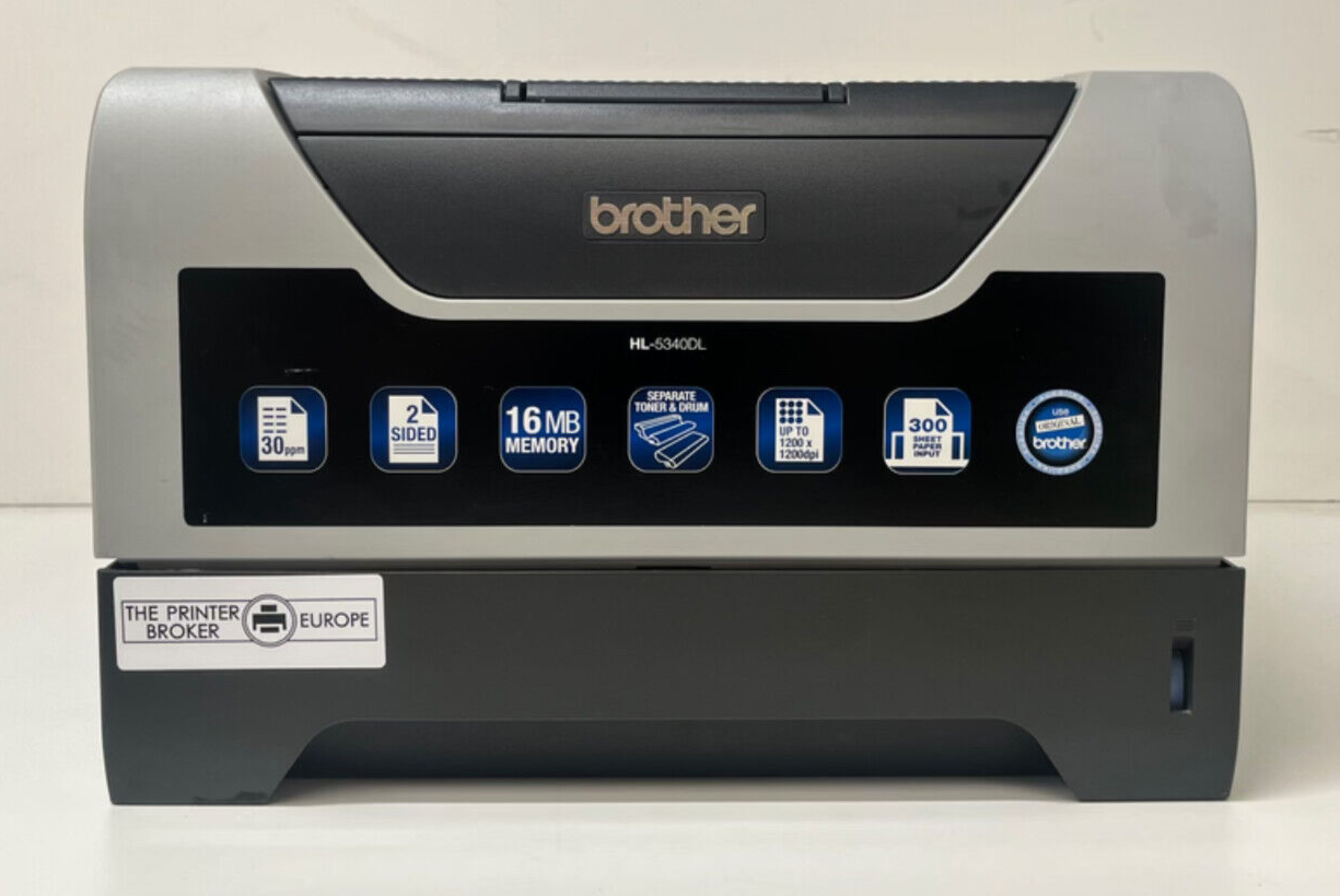 Brother HL-5340DL A4 Mono Laser Printer HL5340DLZU1