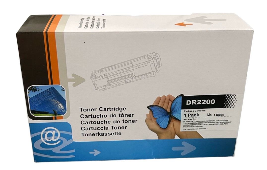 Cartucho tóner compatible Brother DR2200 para Brother HL-2230 HL-2240 HL-2240D
