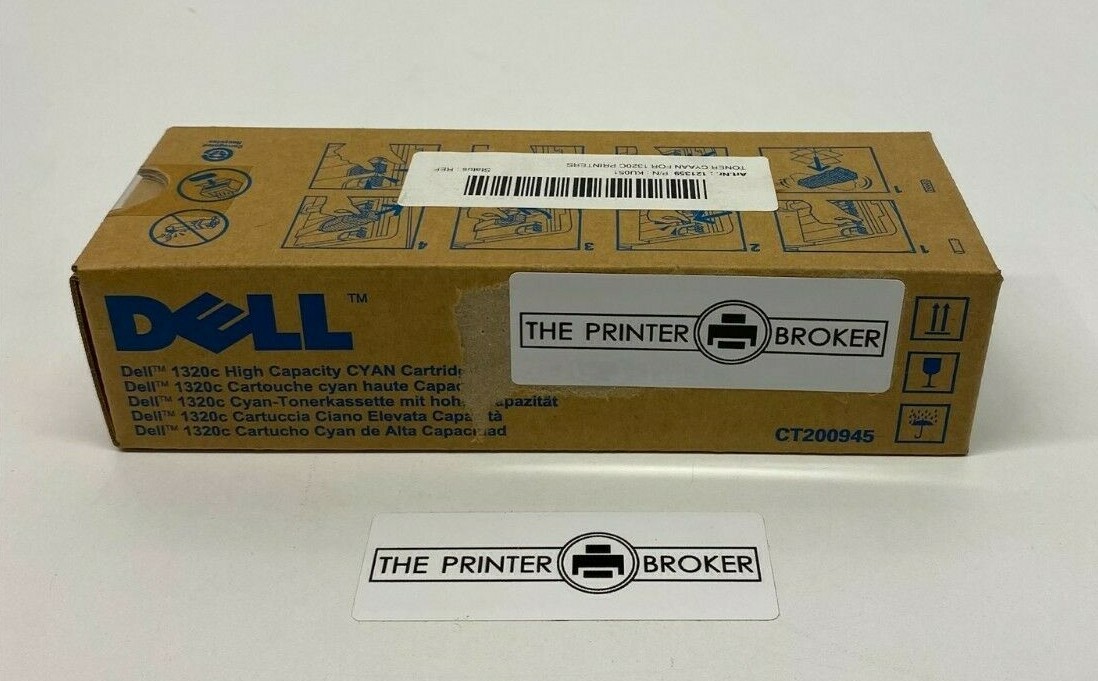 Dell Cyan Toner Cartridge for 1320C Printers KU051 CT200945 59310259