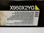 Genuine Lexmark X950X2YG Yellow Extra High Yield Toner Cartridge X950X2YG - Image 3