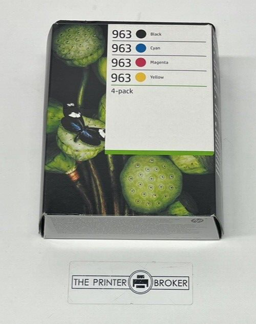 HP 963 Original Ink Cartridge Multipack Cyan Yellow Magenta Black 6ZC70AE