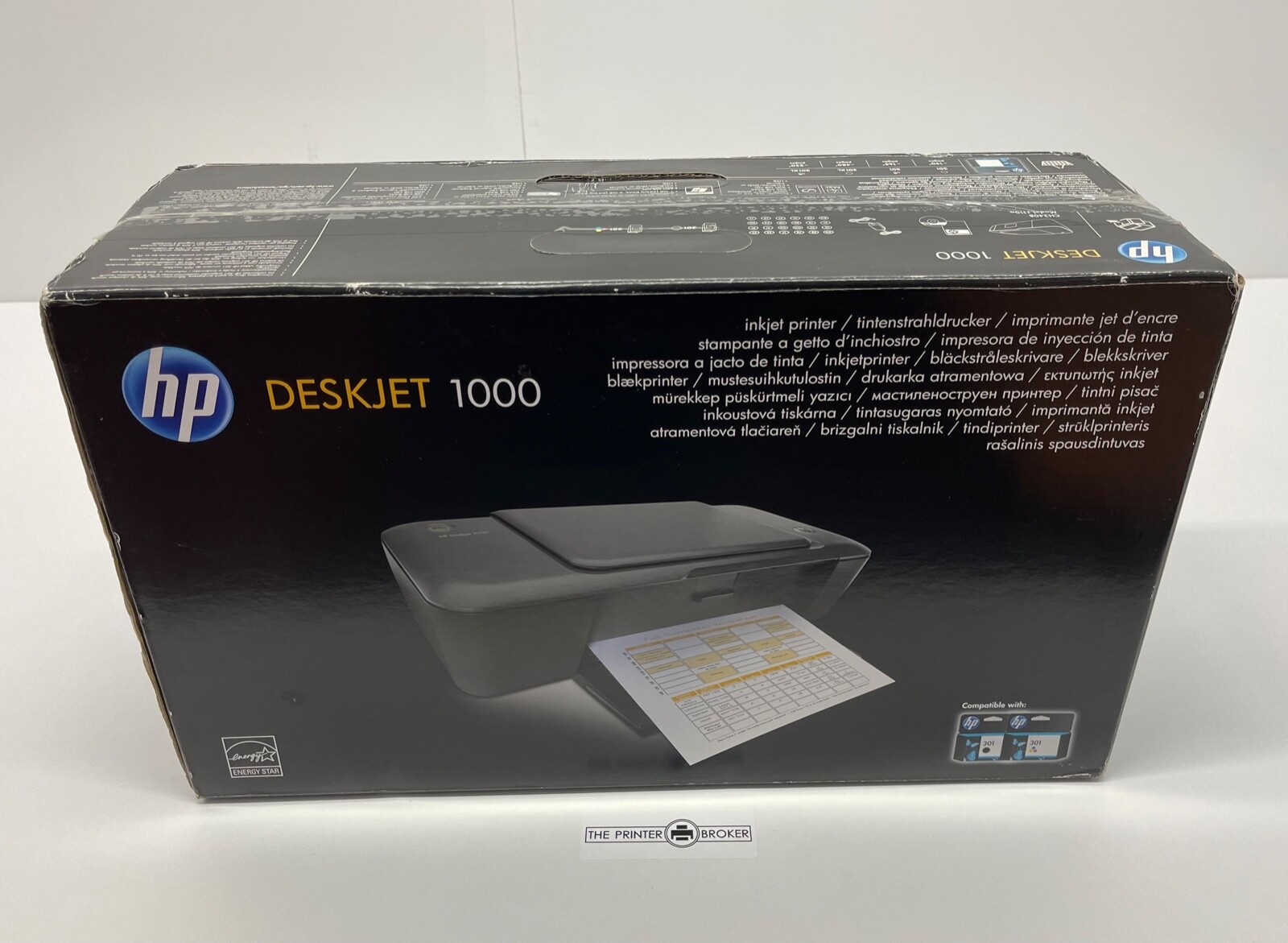 HP DeskJet 1000 A4 Colour Inkjet Printer CH340B