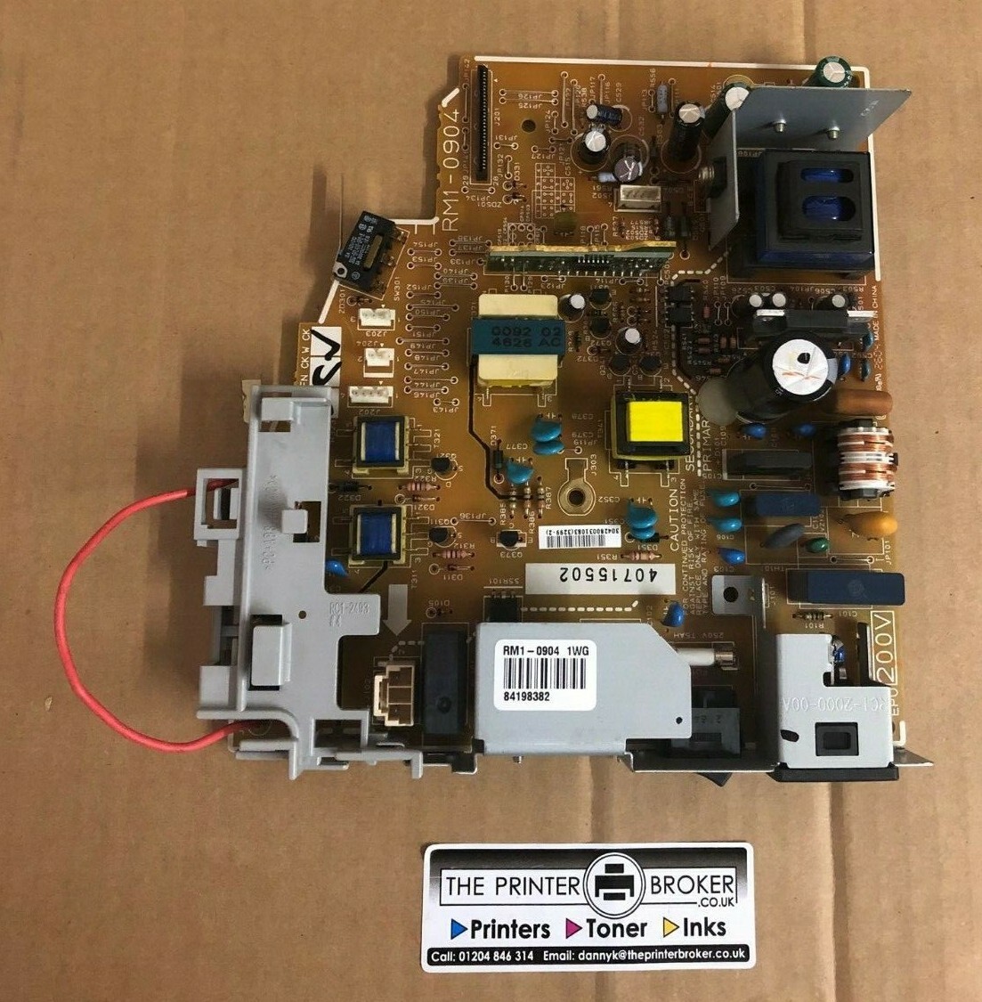 HP LaserJet 3015 3020 3030 Series Power Supply Assembly RM1-0904