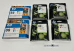 HP OfficeJet Pro 88 88XL Ink Cartridges Cyan Magenta Yellow Black