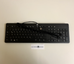 HP USB Slimline QWERTZ Keyboard Black 803181-041 - Imagen 3