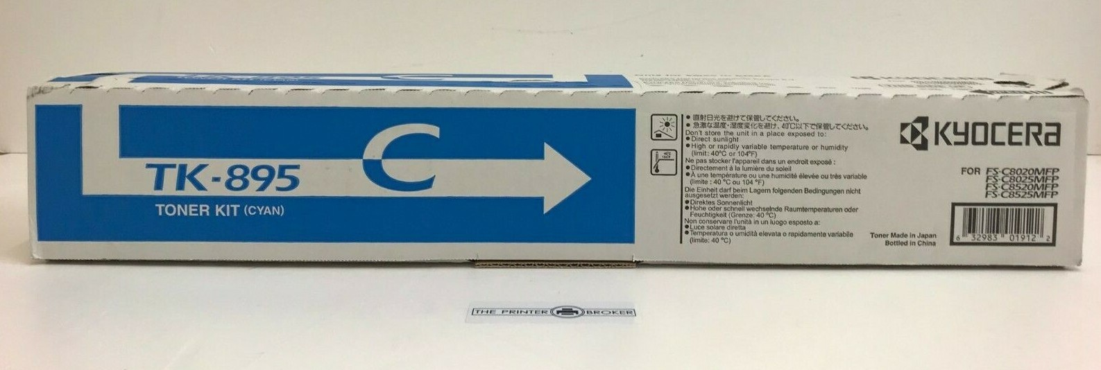 Kyocera FS-C8020 Series Cyan Toner Cartridge TK-385C