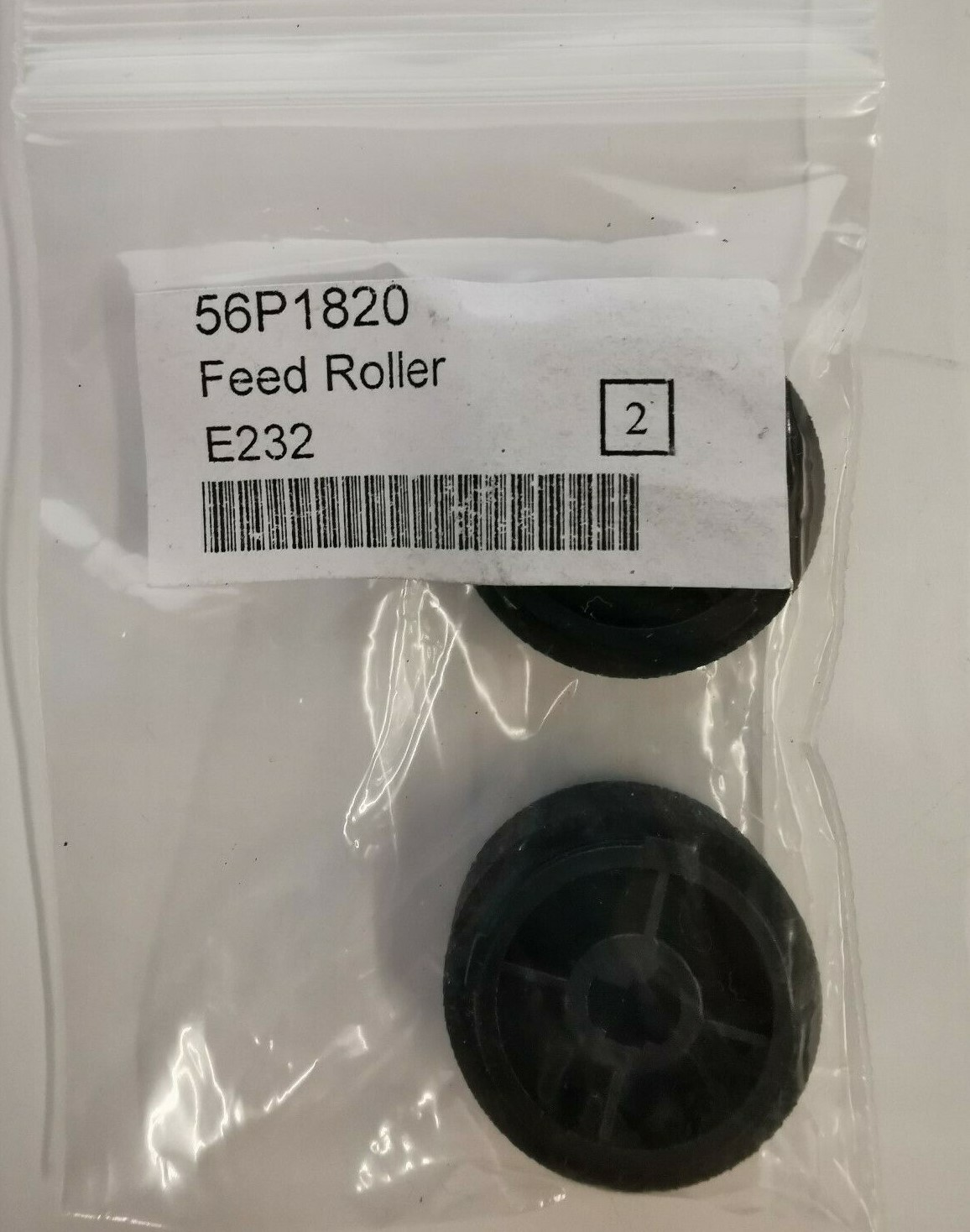 Lexmark E332n Paper Feed Roller Rubber Tires 56P1820