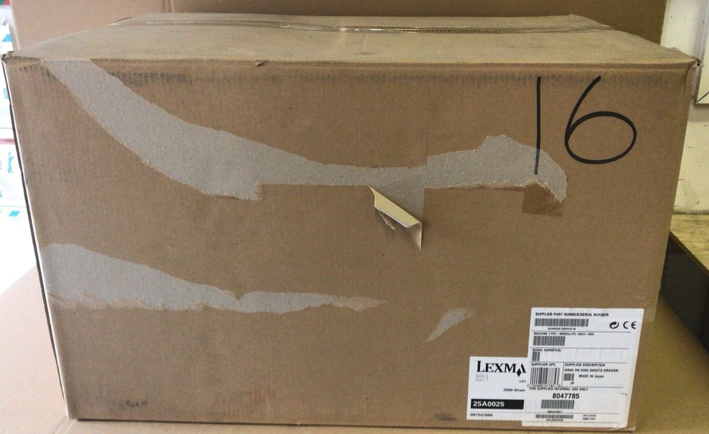 Lexmark W840 Series 2000 Page High Capacity Feeder 25A0025
