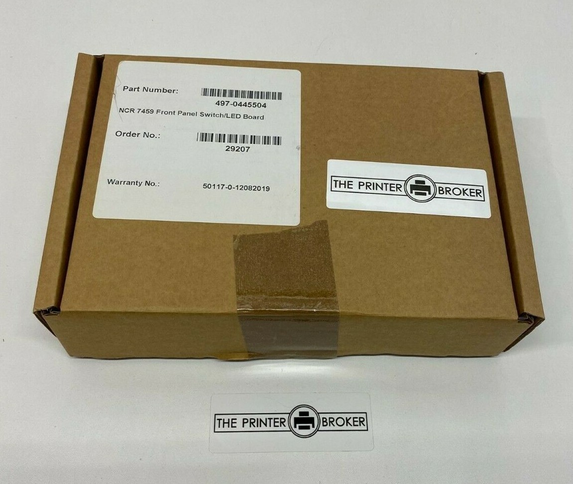 NCR 7459 Front Panel Switch LED Board 497-0445504