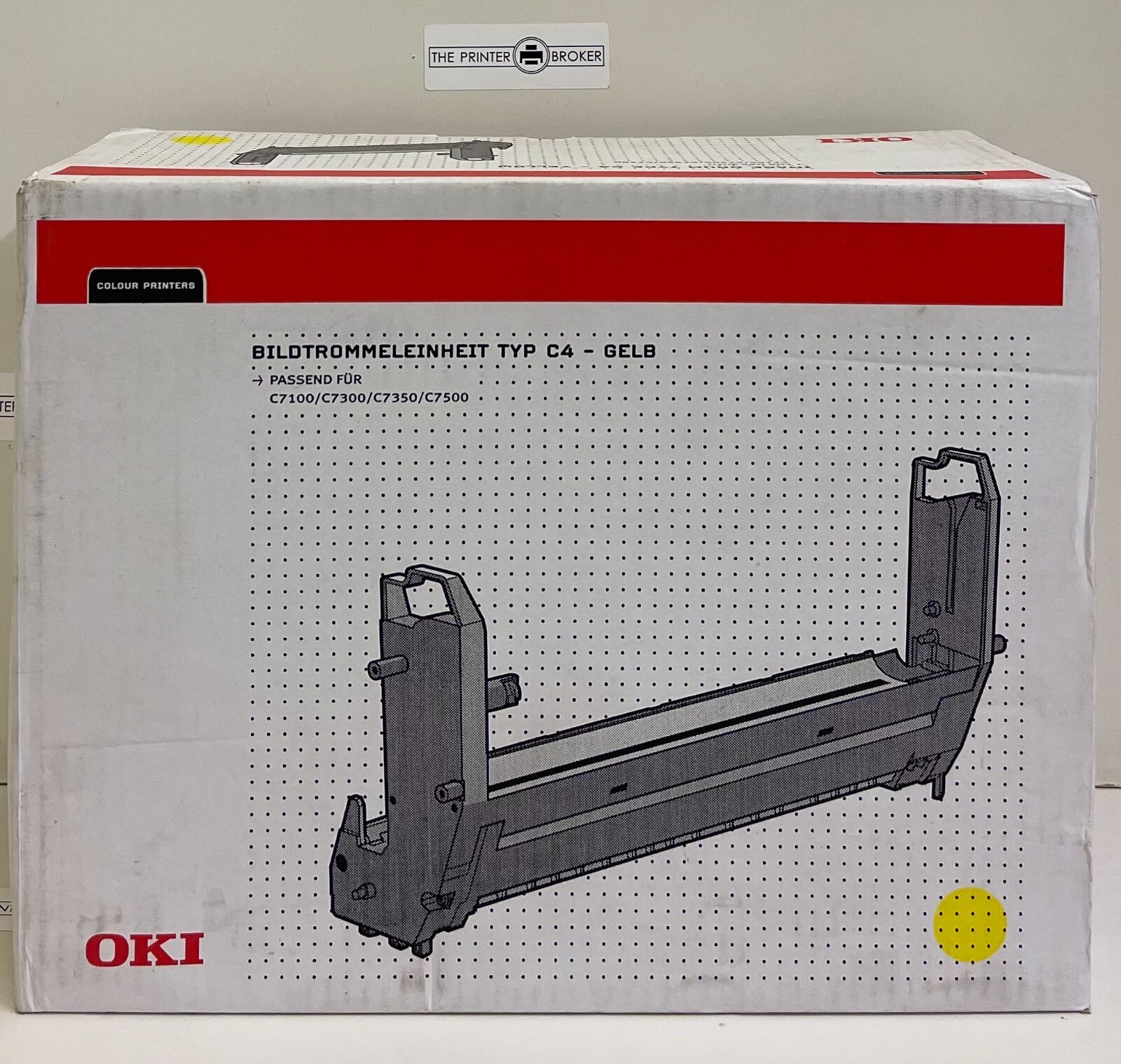 OKI Genuine Yellow Image Drum Type C4 41962805