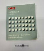 OKI Microline 590 591 Printer Handbook ML590 ML591