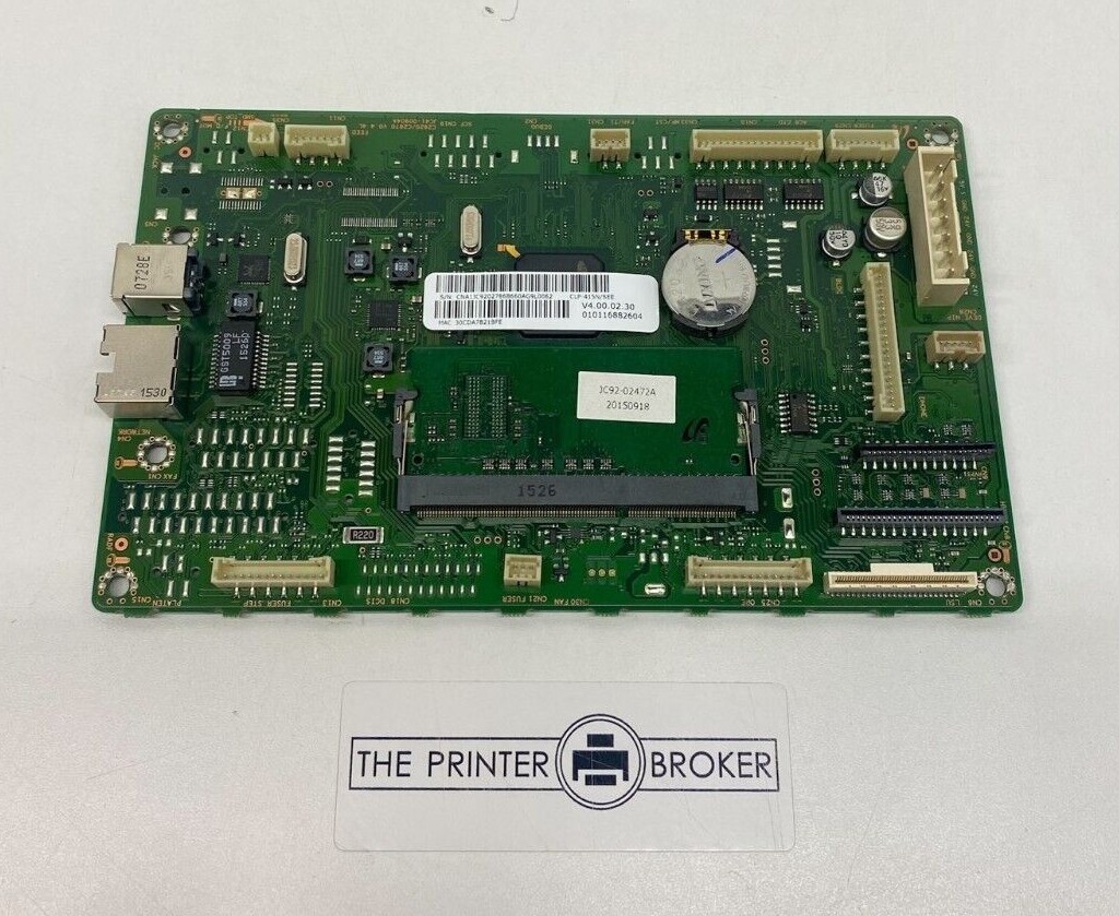 Samsung CLP-415 Series Main Formatter Board JC92-02786A