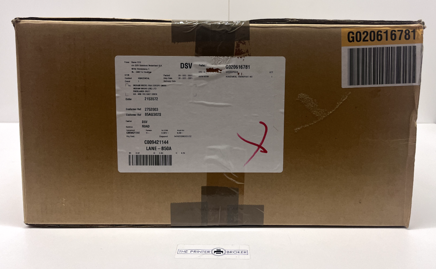 Xerox B8045 B8055 B8065 B8075 B8090 Horizontal Transport Kit 497K16590