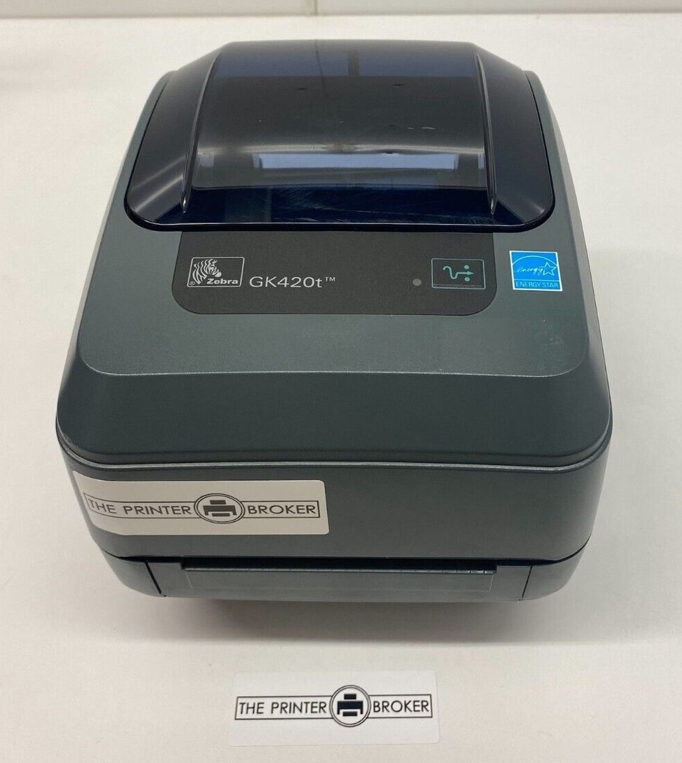 Zebra GK420t Thermal printer USB Parallel Serial Port GK42-102520-000