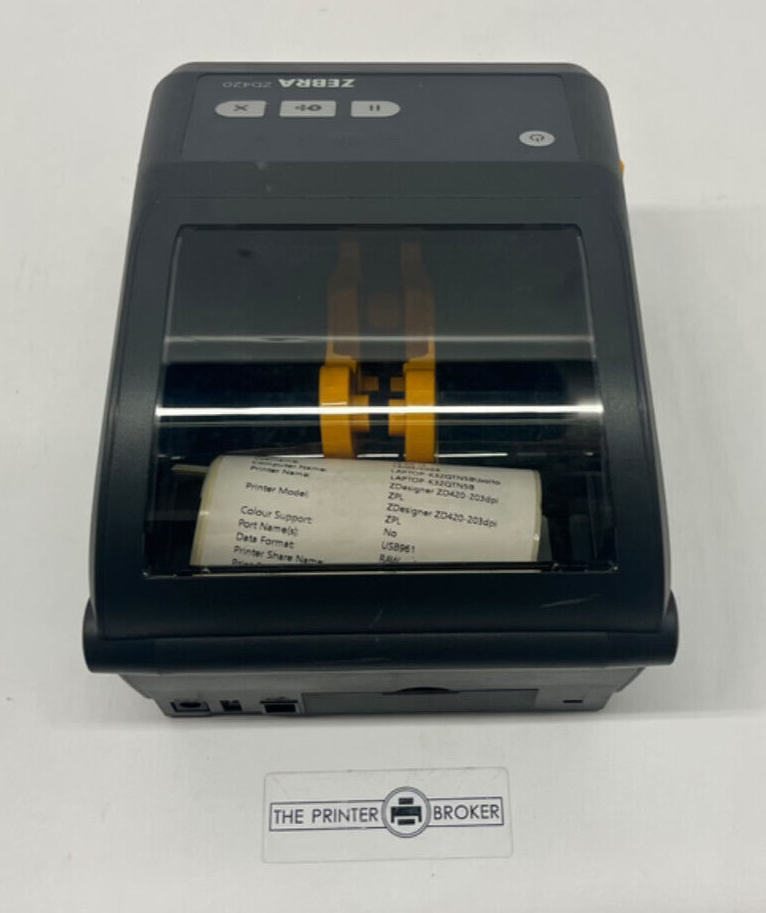 Zebra ZD420 Impresora térmica de etiquetas con puerto USB ZD42042-D0E000EZ - Image 9