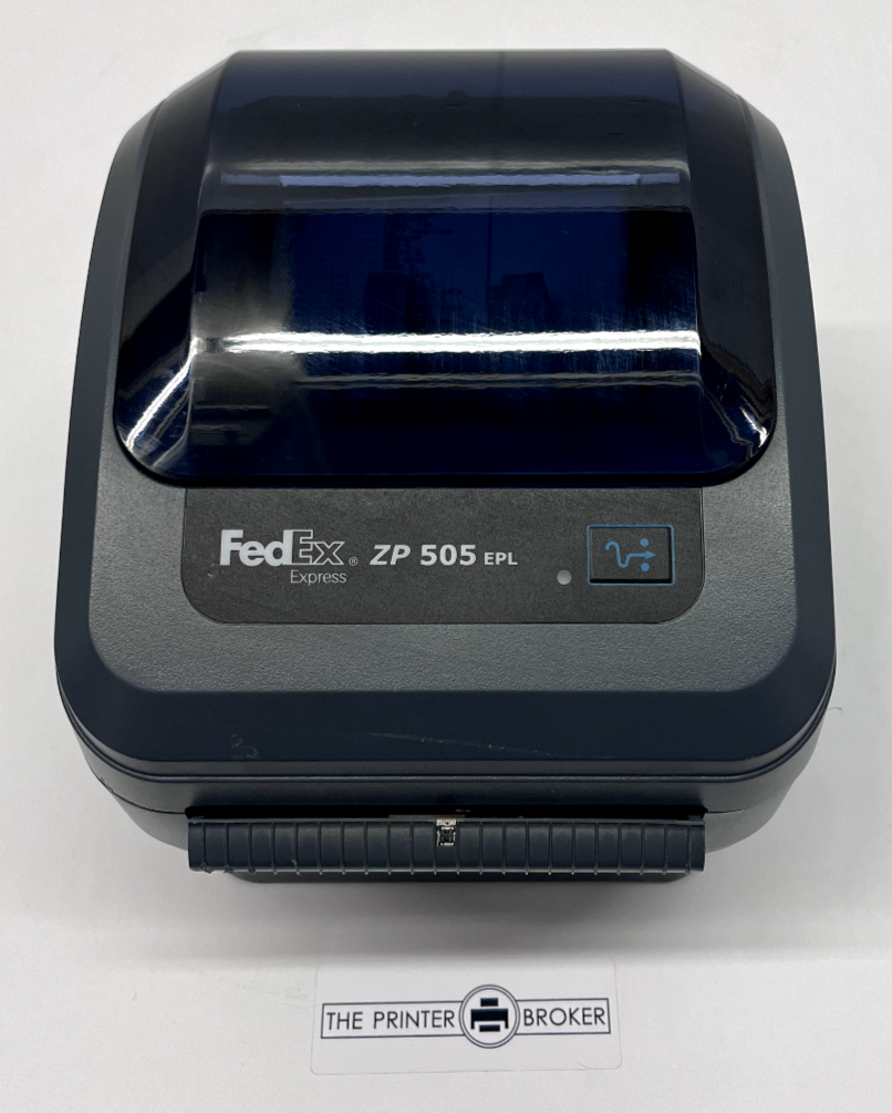 Zebra ZP 505 EPL Direct Thermal Label Printer ZP505-0515-0110 USB Serial Para
