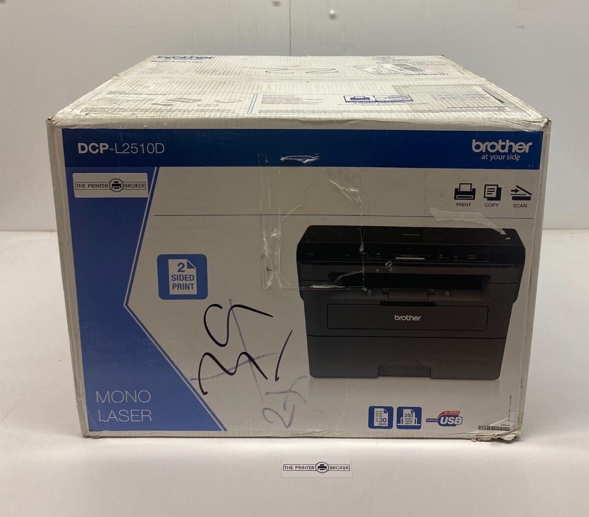 Brother DCP-L2510D Mono Multifunction Laser Printer DCPL2510DZU1