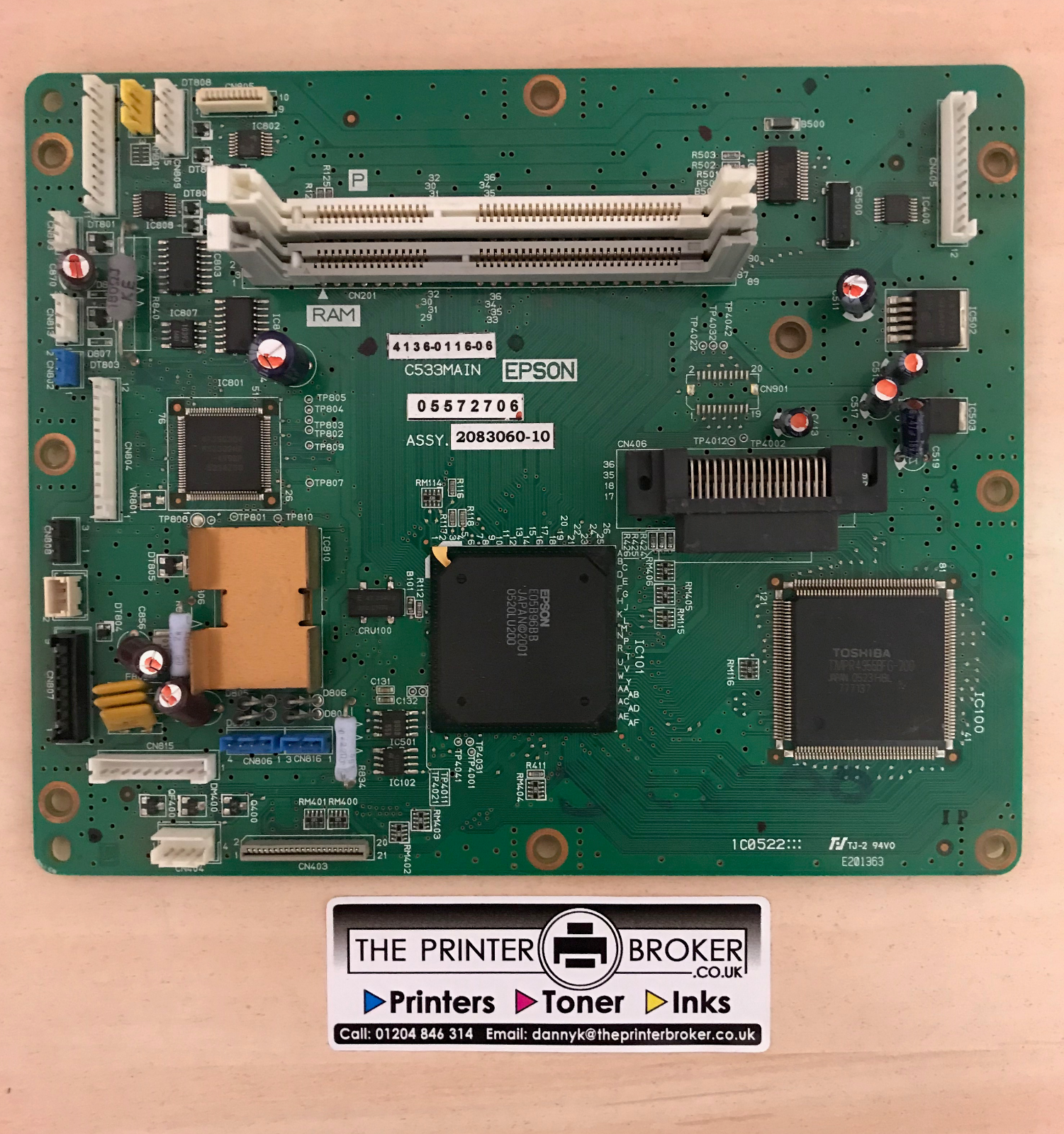 Epson EPL6200 Logic Board 2083060