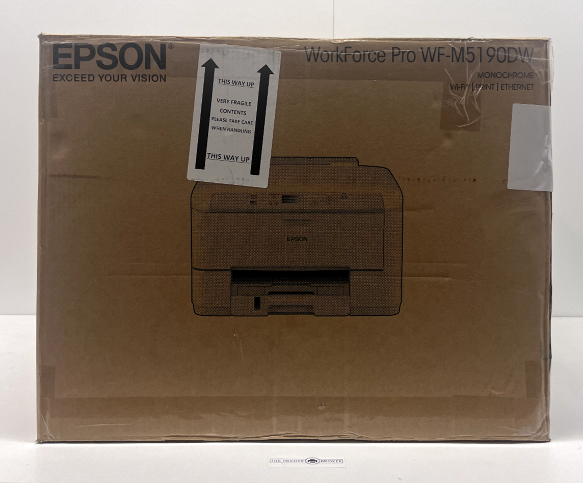 Epson WorkForce Pro WF-M5190DW A4 Mono Inkjet Printer C11CE38401BY