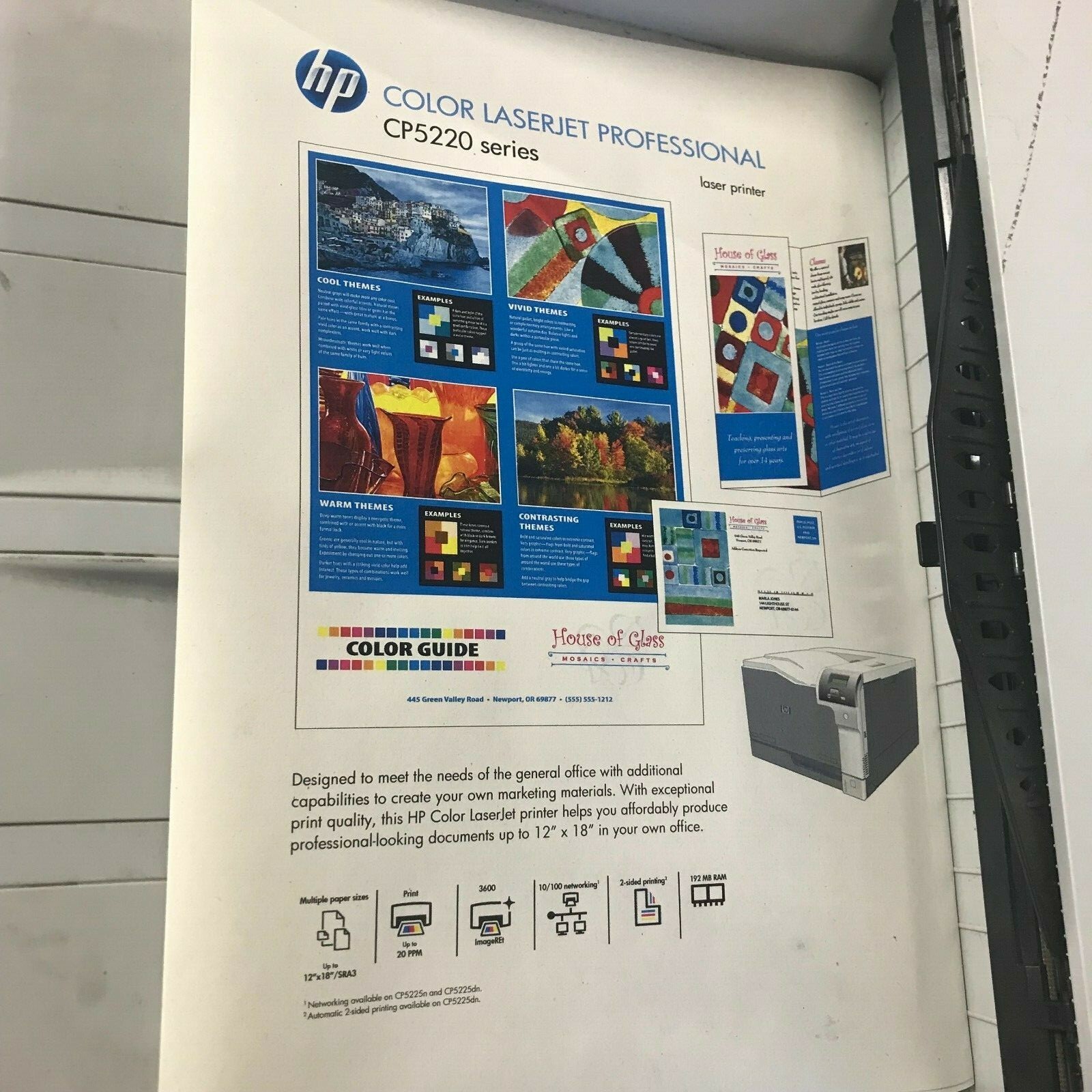 HP Colour Laserjet Scanner Assembly for CP5225 CP5525 Series RM1-6204 RM1-6776