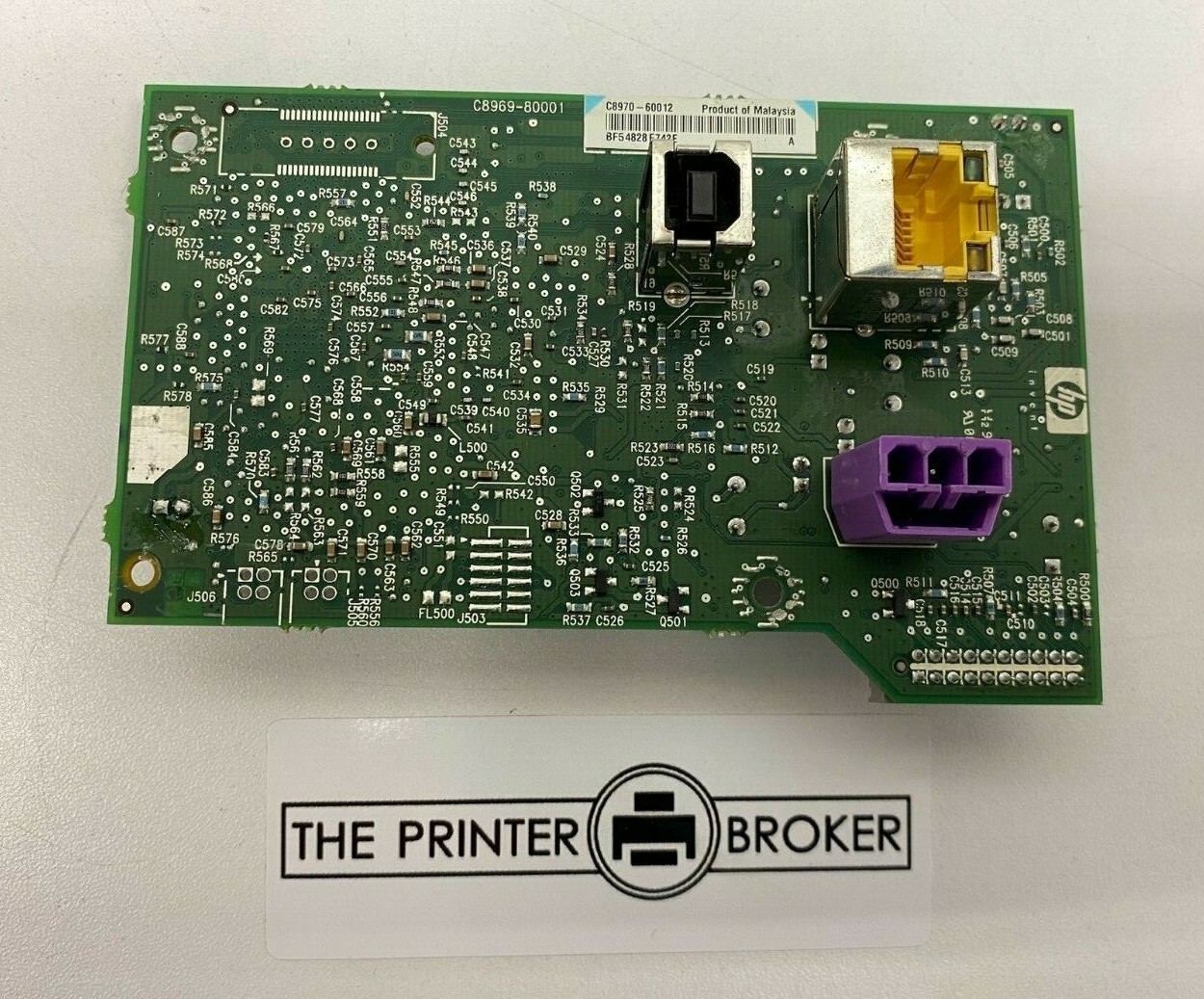 HP DeskJet 6940 Series Formatter Board C8970-60012 C8969-80001