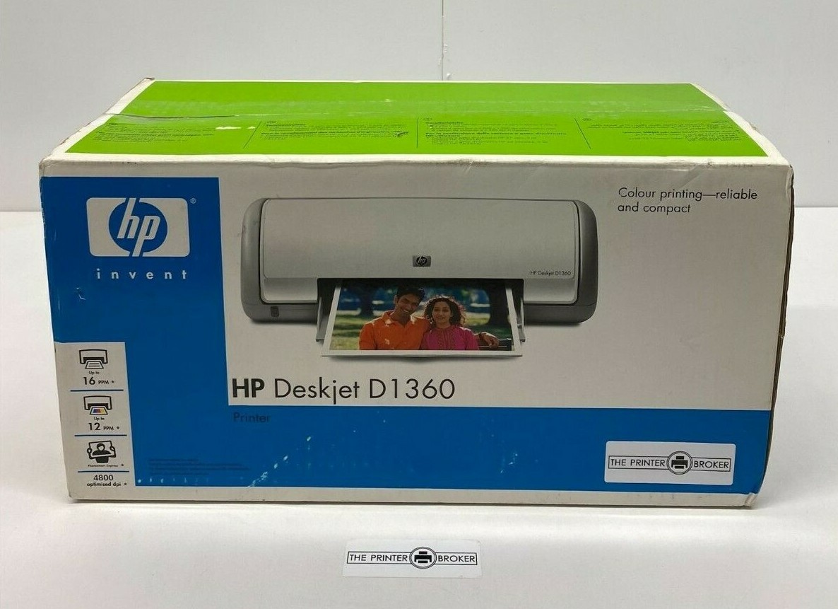 HP DeskJet D1360 A4 Colour Inkjet Printer C9093A
