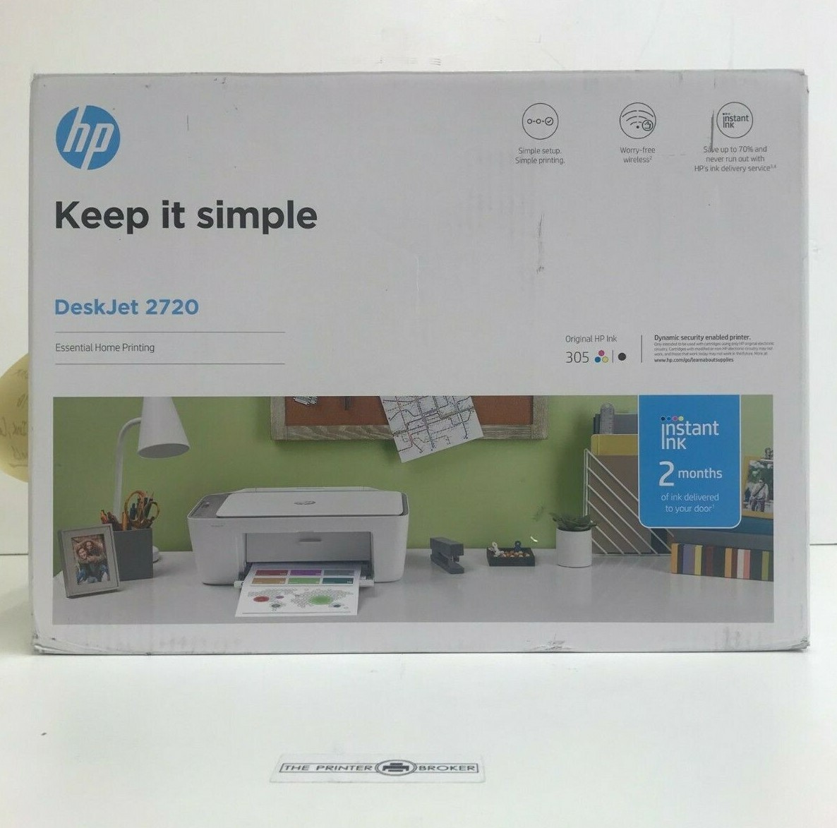 HP Deskjet 2720 MFP A4 Colour Multifunction Printer 3XV18B