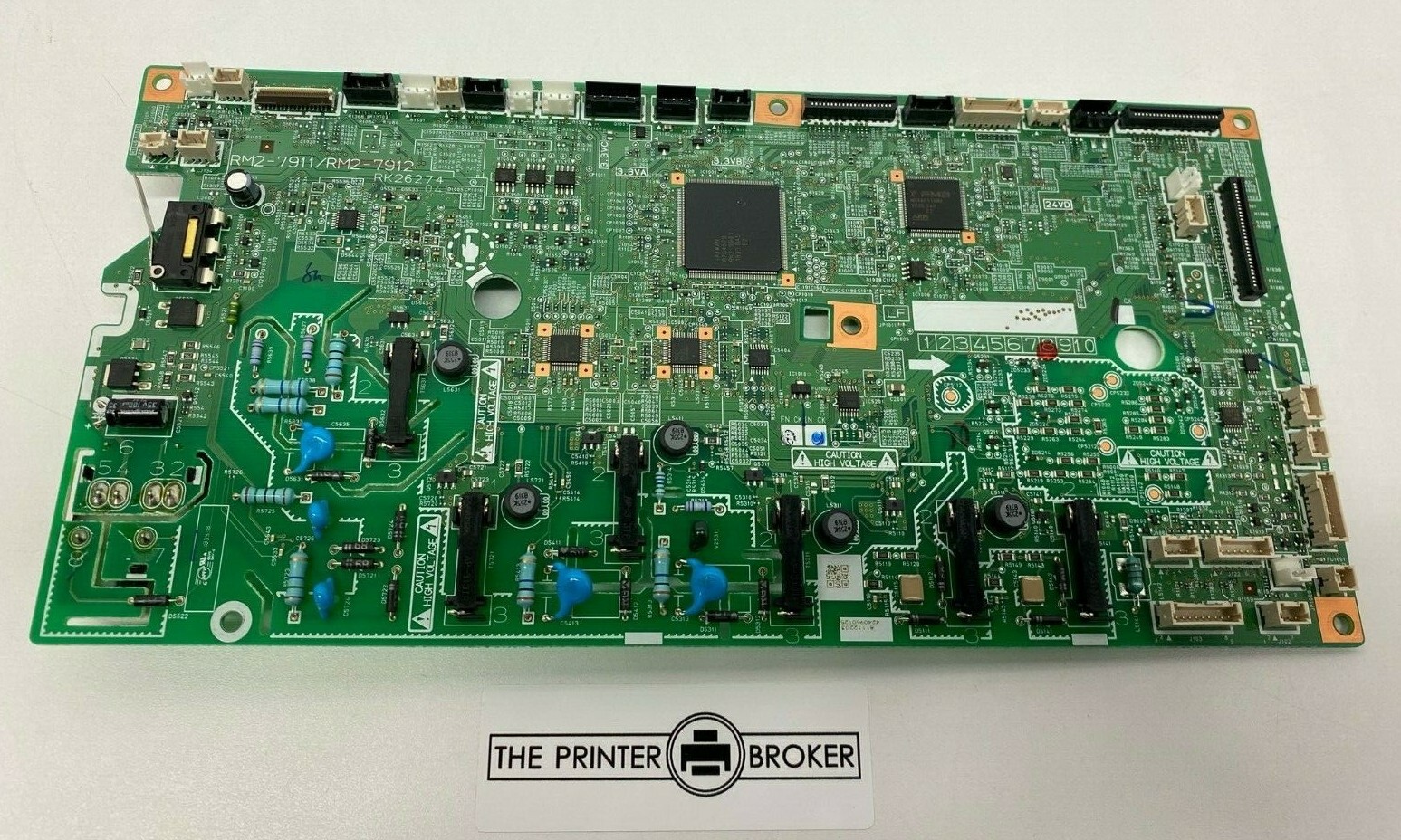 HP LaserJet M377 M452 M477 Series Engine Controller Board RM2-7911 RM2-7912