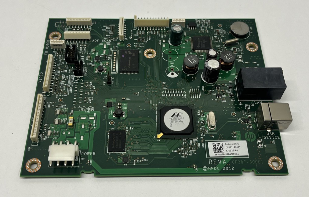 HP LaserJet M476 Series Main Logic Formatter Board CF387-60004 CF387-60001