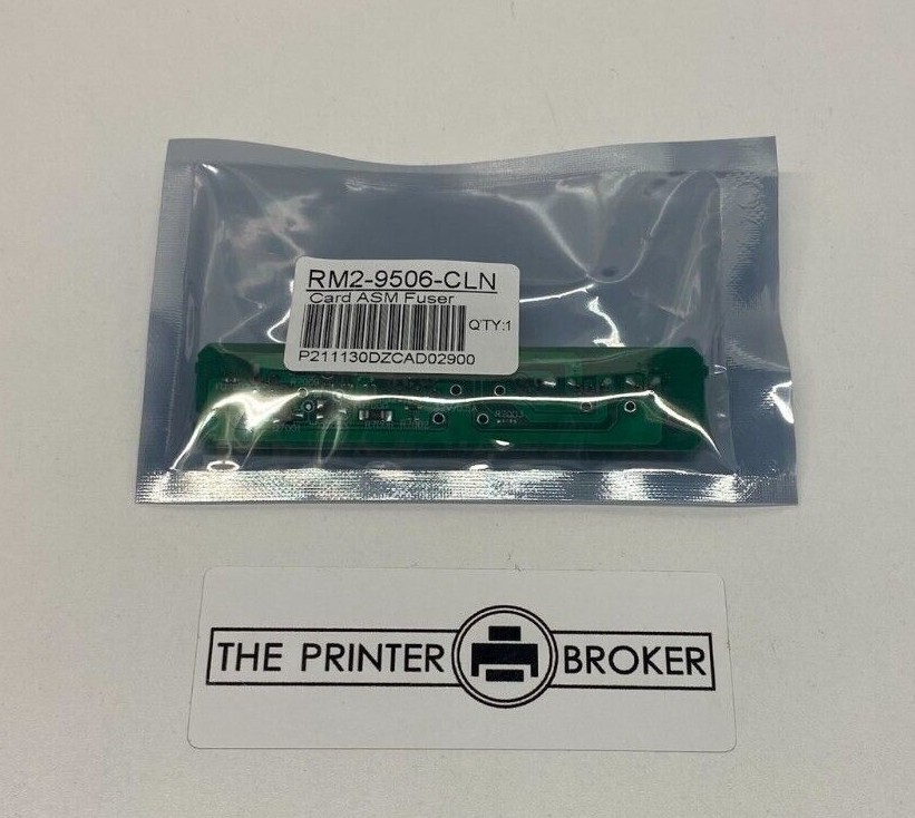 HP LaserJet M607 M608 M609 Series Fuser Reset Card RM2-9506