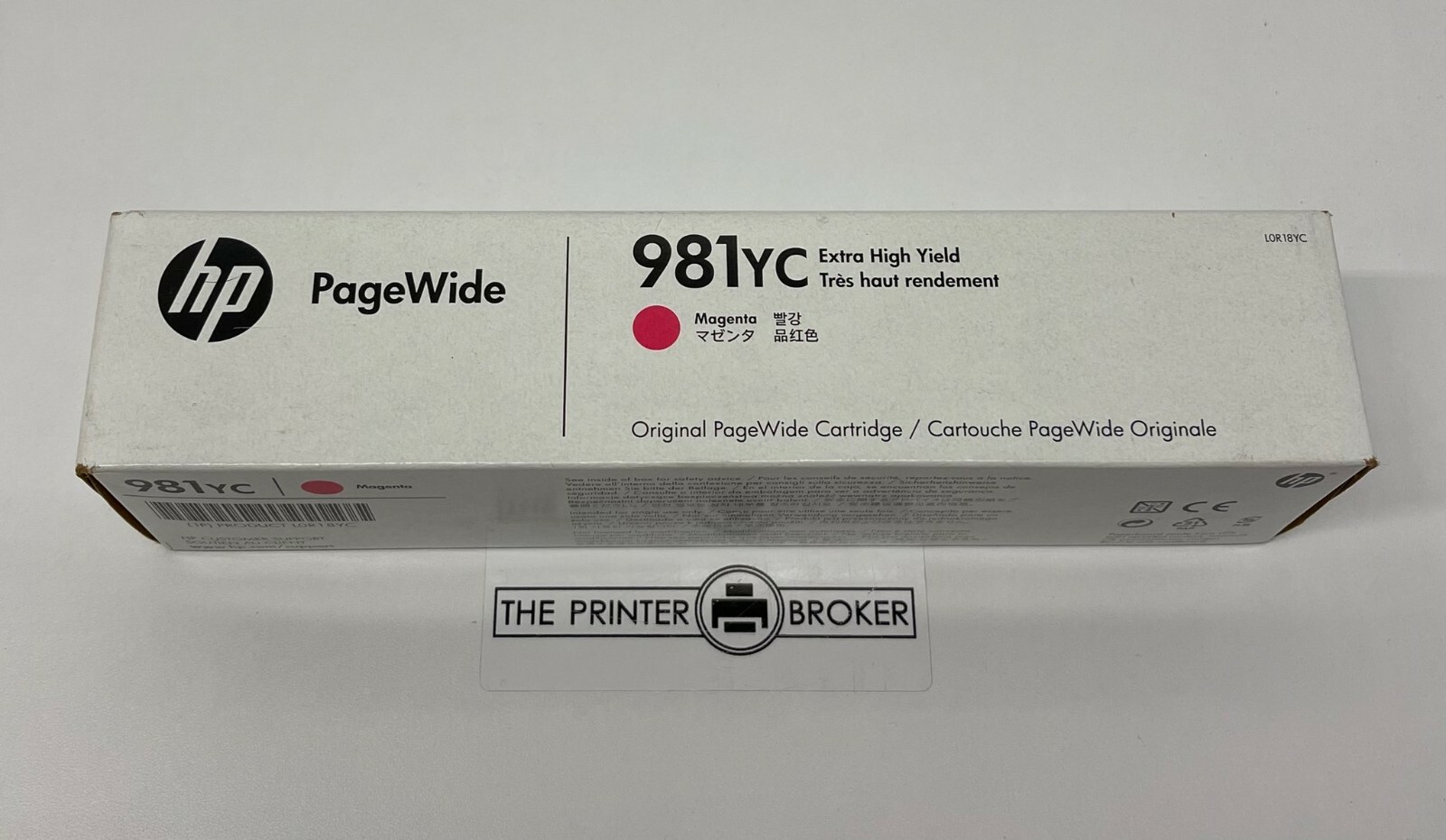 HP PageWide 981YC Magenta Toner for E55650 E58650