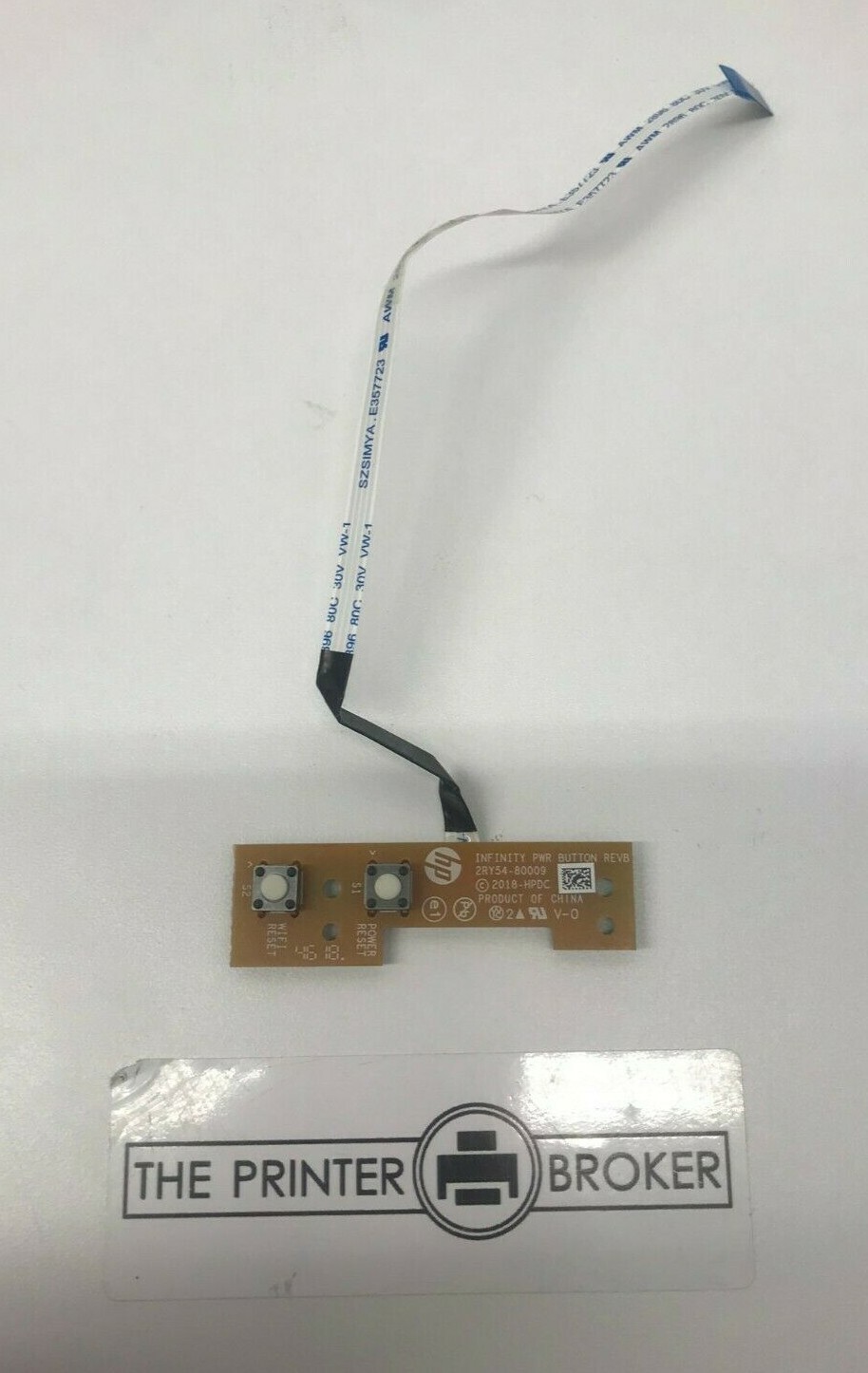 HP Tango X Printer Control Panel 2RY54-80009