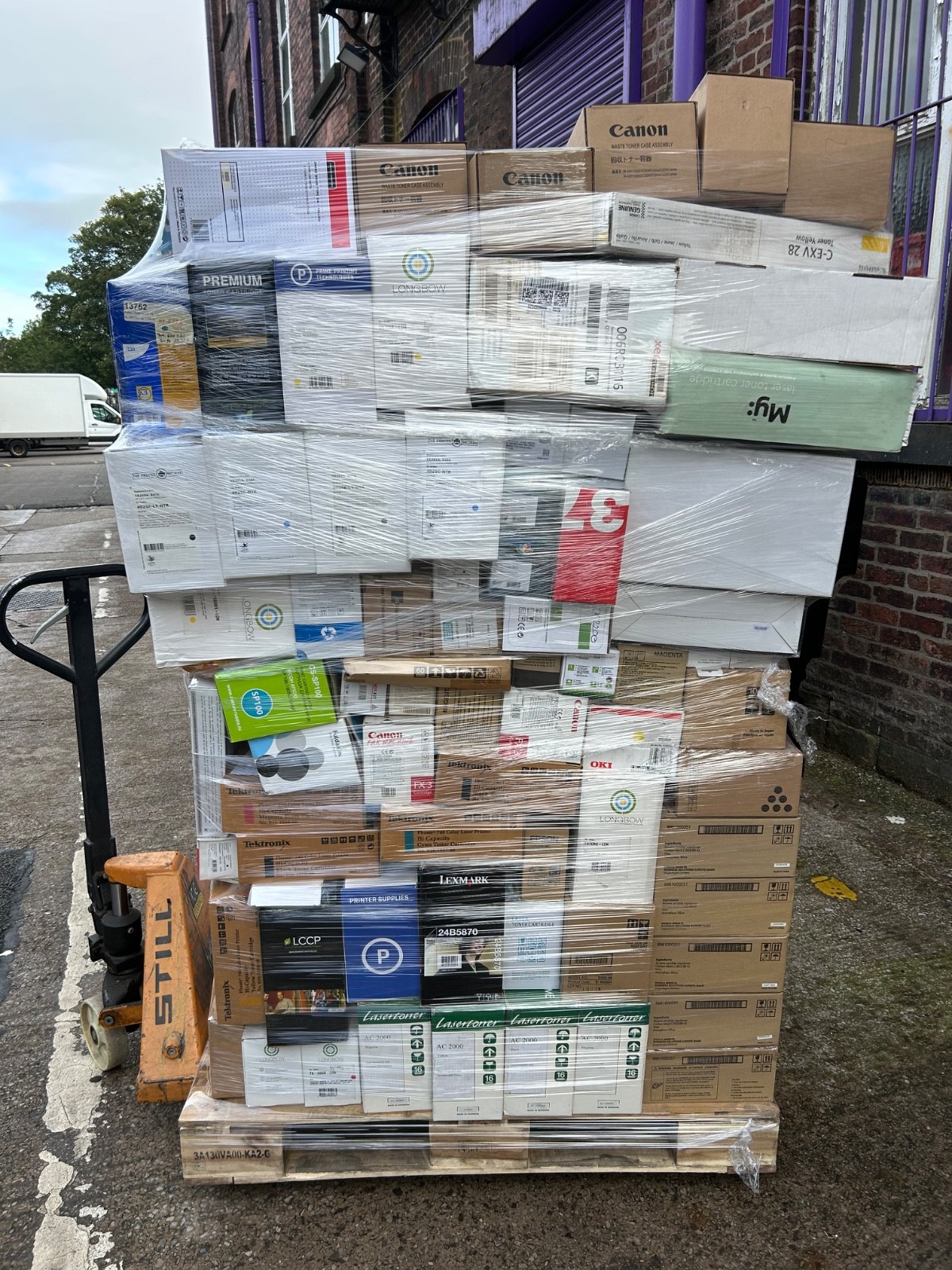 JOB LOT OF COMPATIBLE TONERS 7 PALLETS