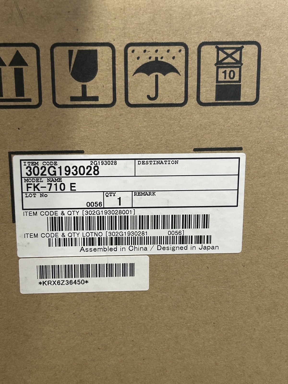 Kyocera FK-710 E Unidad de kit de fusión Kyocera FS-9130DN FS-9530DN