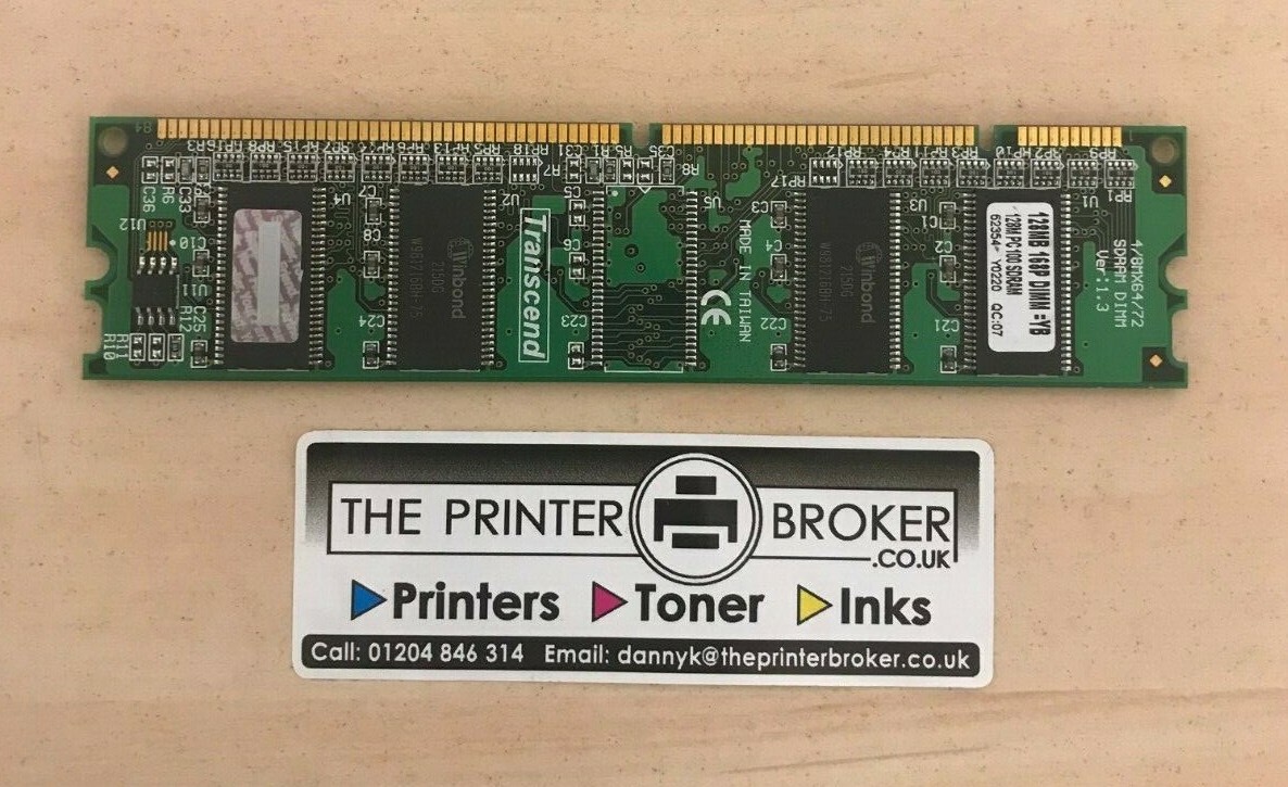 Micron Technology 128MB 168p 8x8 ECC SDRAM DIMM PC100CL318C 62354Y0220