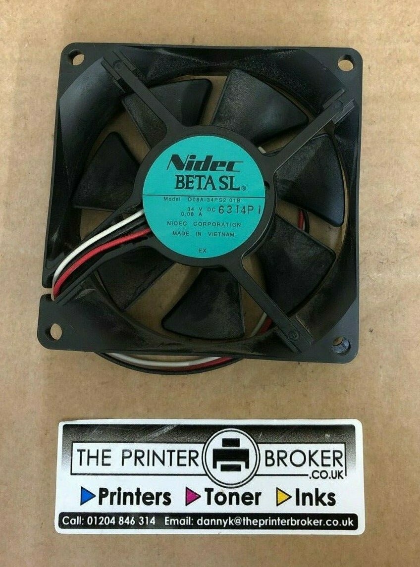 Oki B4350 Nidec Cooling Fan D08A-34PS2