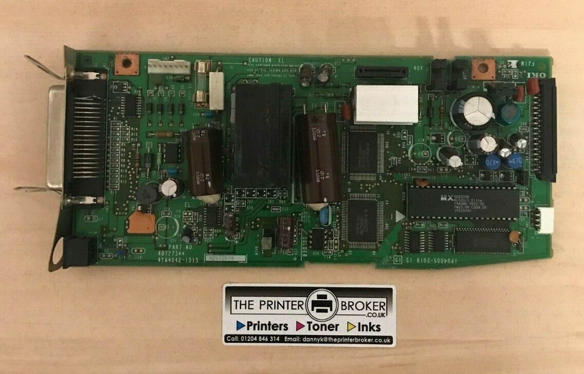 Oki ML521 Main Logic Board REV1 4YA40421515 55072401 407273