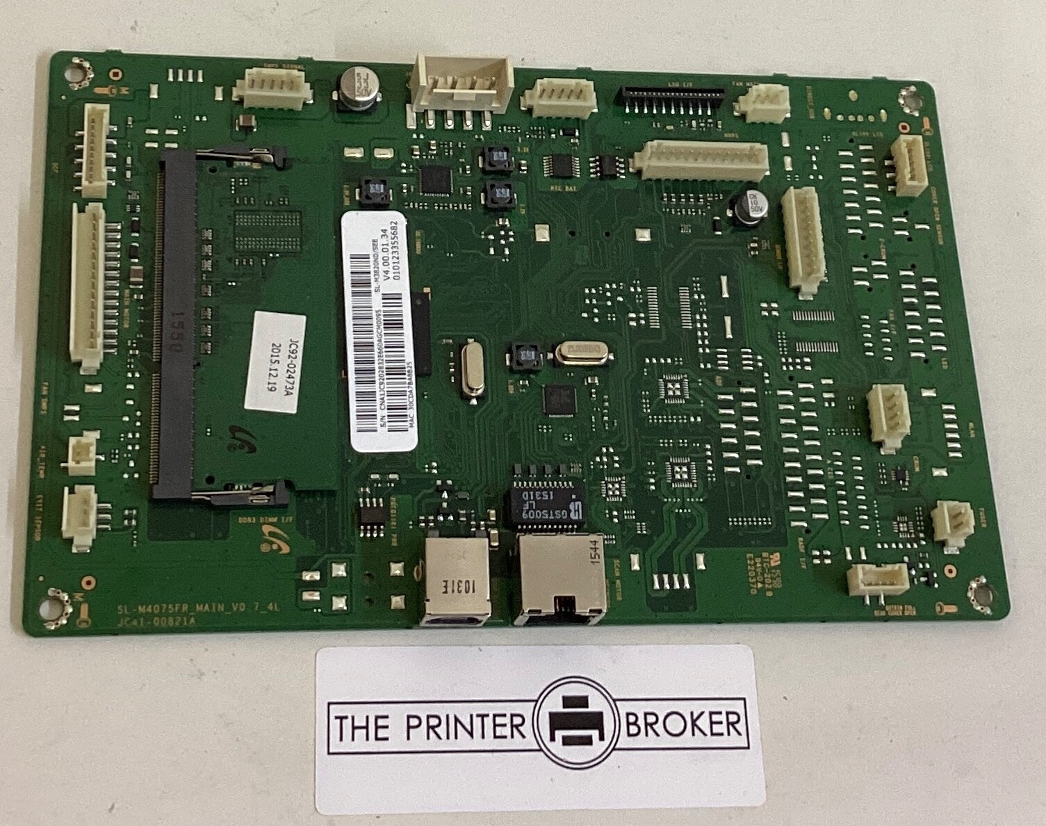 Samsung M3820ND Formatter Board JC41-00821A