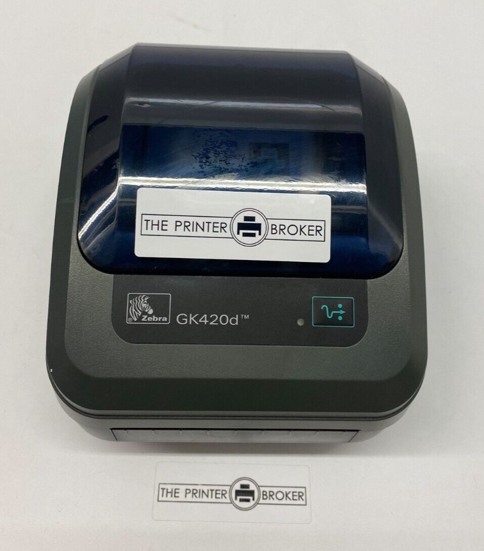 Zebra GK420d Thermal Label Printer with Serial USB Port GK42-200120-000
