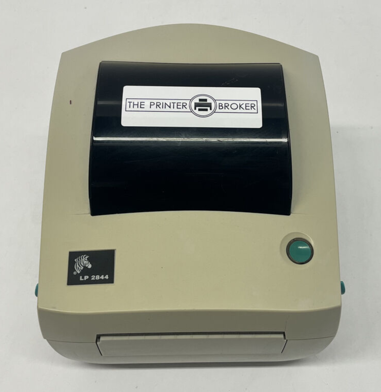Zebra LP 2844 Thermal Label Printer With Parallel USB Serial 2844-20320-0001