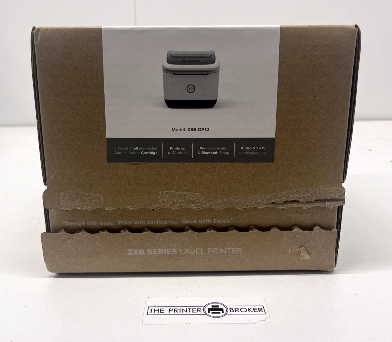 Zebra ZSB-DP12 Thermal Label Wireless Printer ZSB-DP12