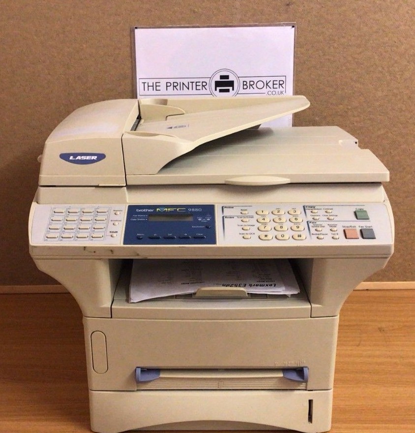 Brother MFC-9880 A4 Mono Multifunction Laser Printer MFC9880ZU1