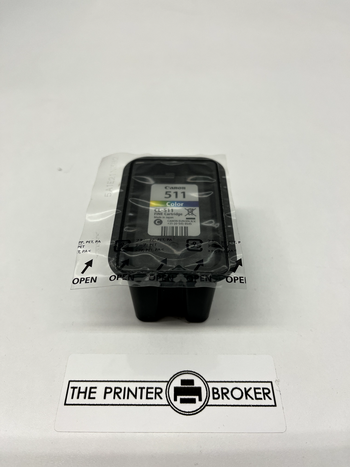 Canon CL-511 Colour Ink Cartridge 2972B001AA For Canon PIXMA